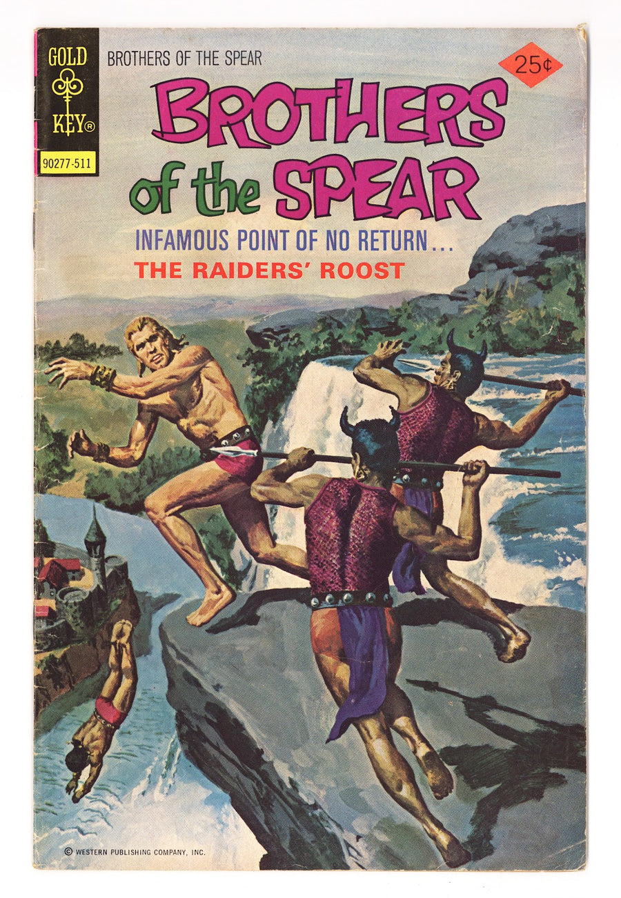 Brothers of the Spear 16 Low Grade (1975) Gold Key 