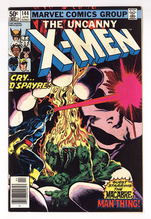 The Uncanny X-Men Vol 1 144  FN+ (6.5)   (1981)   Newsstand