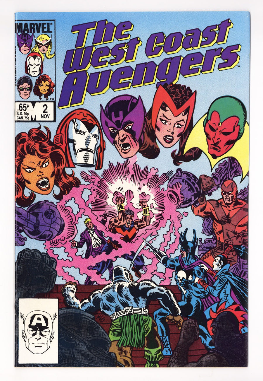 West Coast Avengers Vol 2 2 High Grade (1985) Direct 