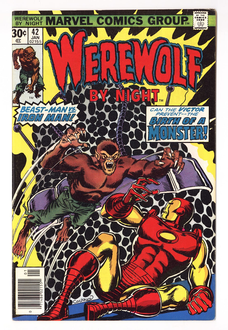 Werewolf by Night Vol 1 42  FN+ (6.5)   (1977)     