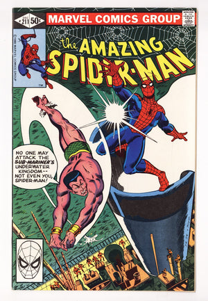 The Amazing Spider-Man Vol 1 211 NM- (9.2) (1980)