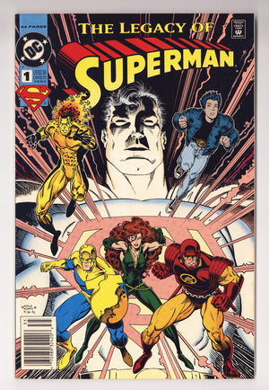 Superman: The Legacy of Superman   1  High Grade   (1993)   Newsstand