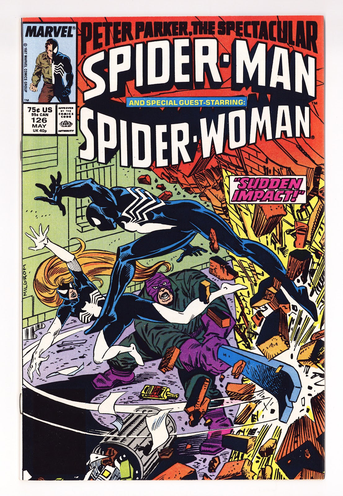 The Spectacular Spider-Man Vol 1 126 High Grade (1987) 