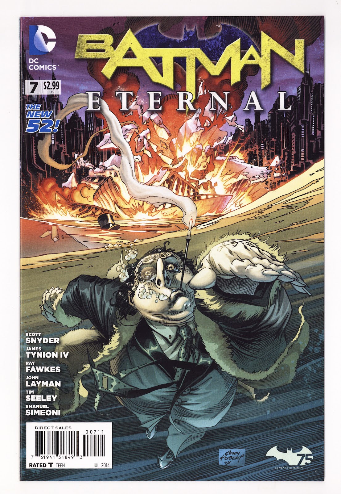 Batman Eternal 7 High Grade (2014) 