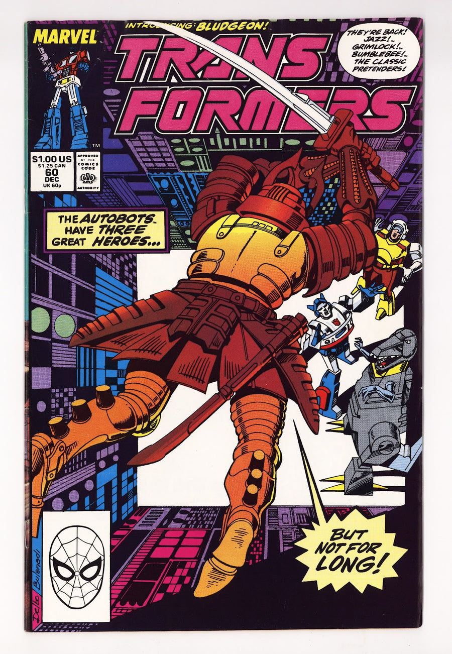 The Transformers Vol 1 60  FN (6.0)   (1989)     