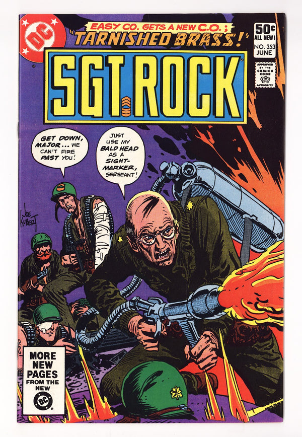 Sgt. Rock Vol 1 353  High Grade   (1981)