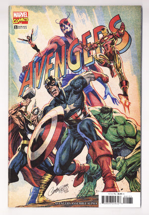 Avengers Assemble Alpha 1 VF/NM (9.0) (2023) Campbell Incentive Variant