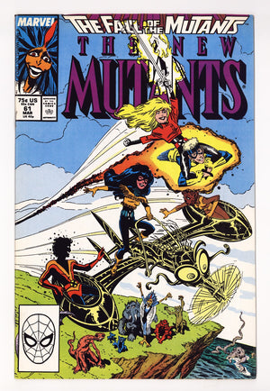 The New Mutants Vol 1 61 Mid Grade (1988) Direct