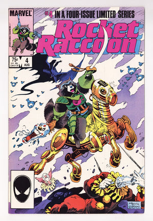 Rocket Raccoon Vol 1 4 FN+ (6.5) (1985)