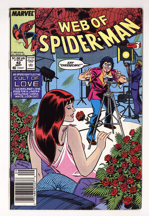 Web of Spider-Man Vol 1 42  Mid Grade   (1988)   Newsstand