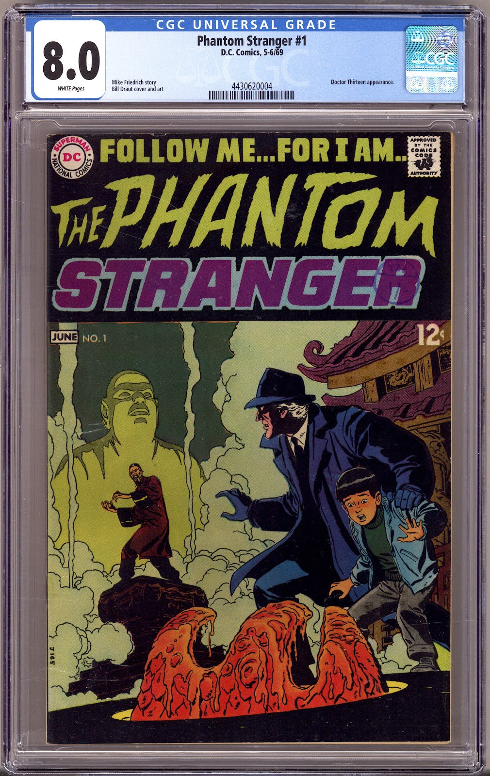 The Phantom Stranger Vol 2 1 CGC 8.0 (VF) (1969) 