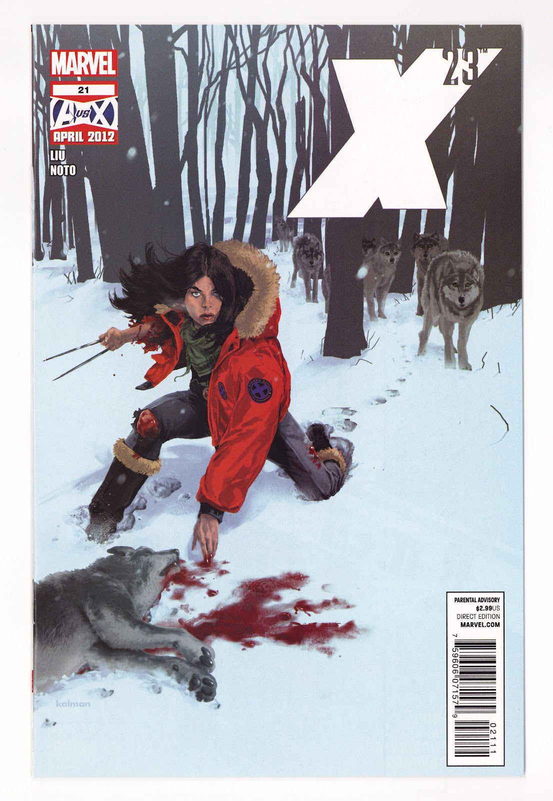 X-23 Vol 3 21 High Grade (2012) 