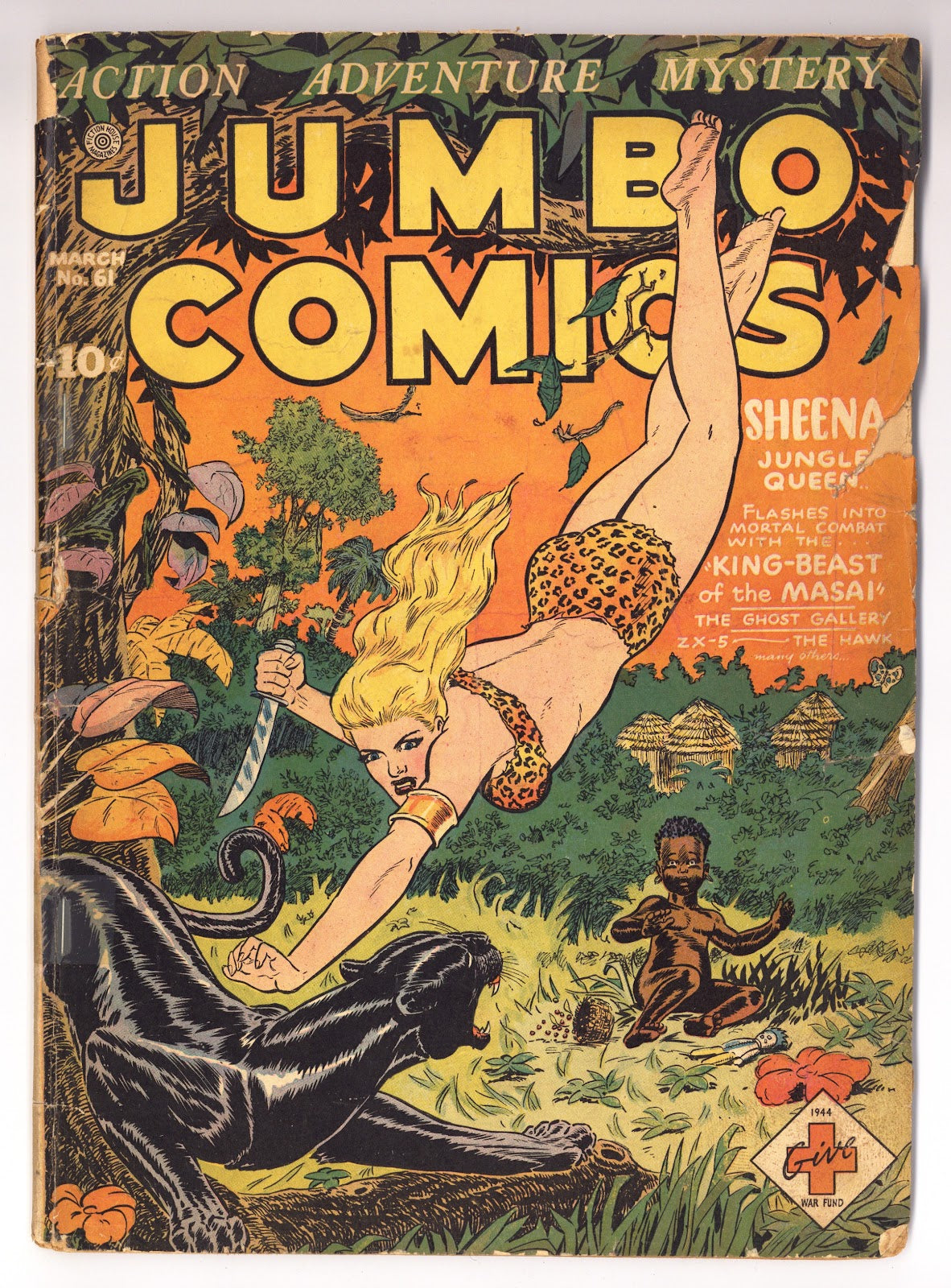 Jumbo Comics 61 GD (2.0) (1944)  