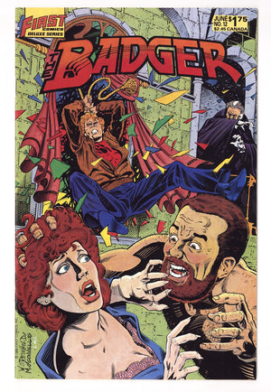 The Badger Vol 1 12  High Grade   (1986)