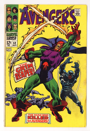 The Avengers Vol 1 52 VG+ (4.5) (1968)