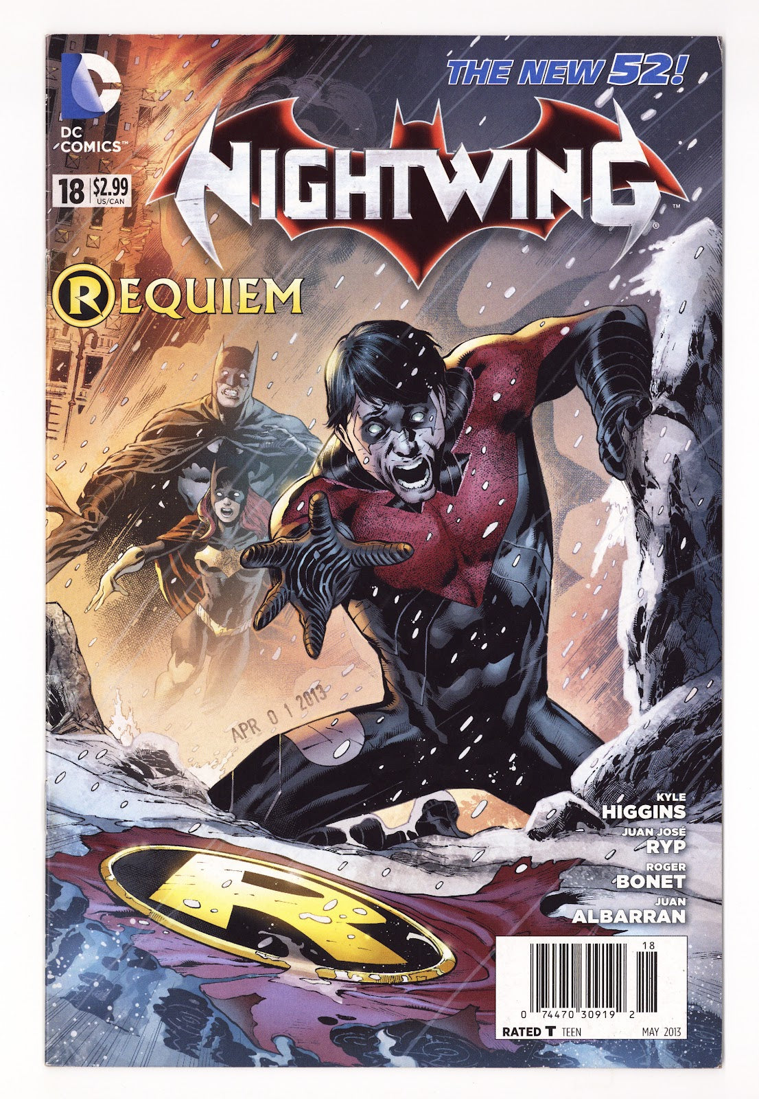 Nightwing Vol 3 18  Mid Grade   (2013)   Newsstand