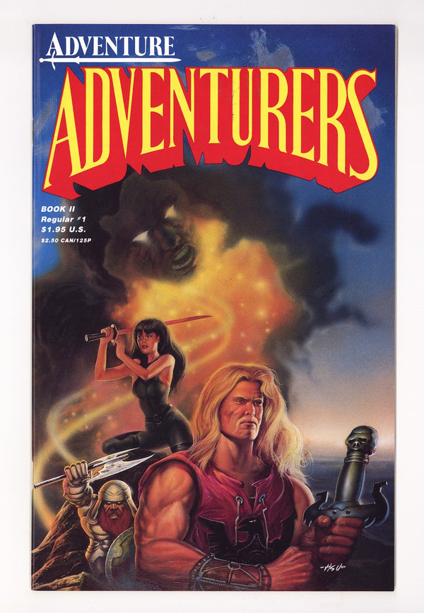 Adventurers Book II   1 [Regular]  High Grade   (1988)