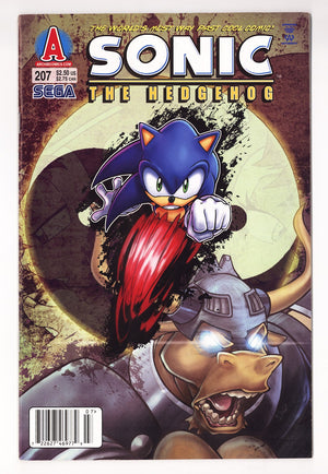 Sonic the Hedgehog Vol 2 207  Mid Grade   (2010)   Newsstand