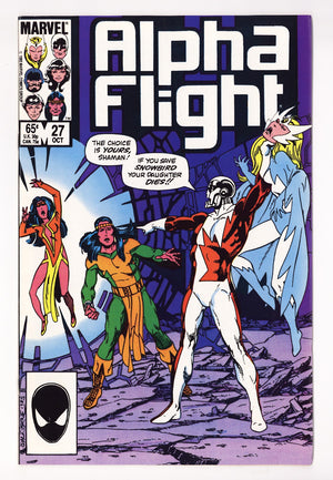 Alpha Flight Vol 1 27 High Grade (1985) Direct