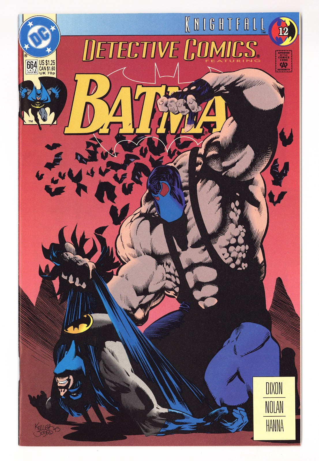 Detective Comics Vol 1 664  Mid Grade   (1993)