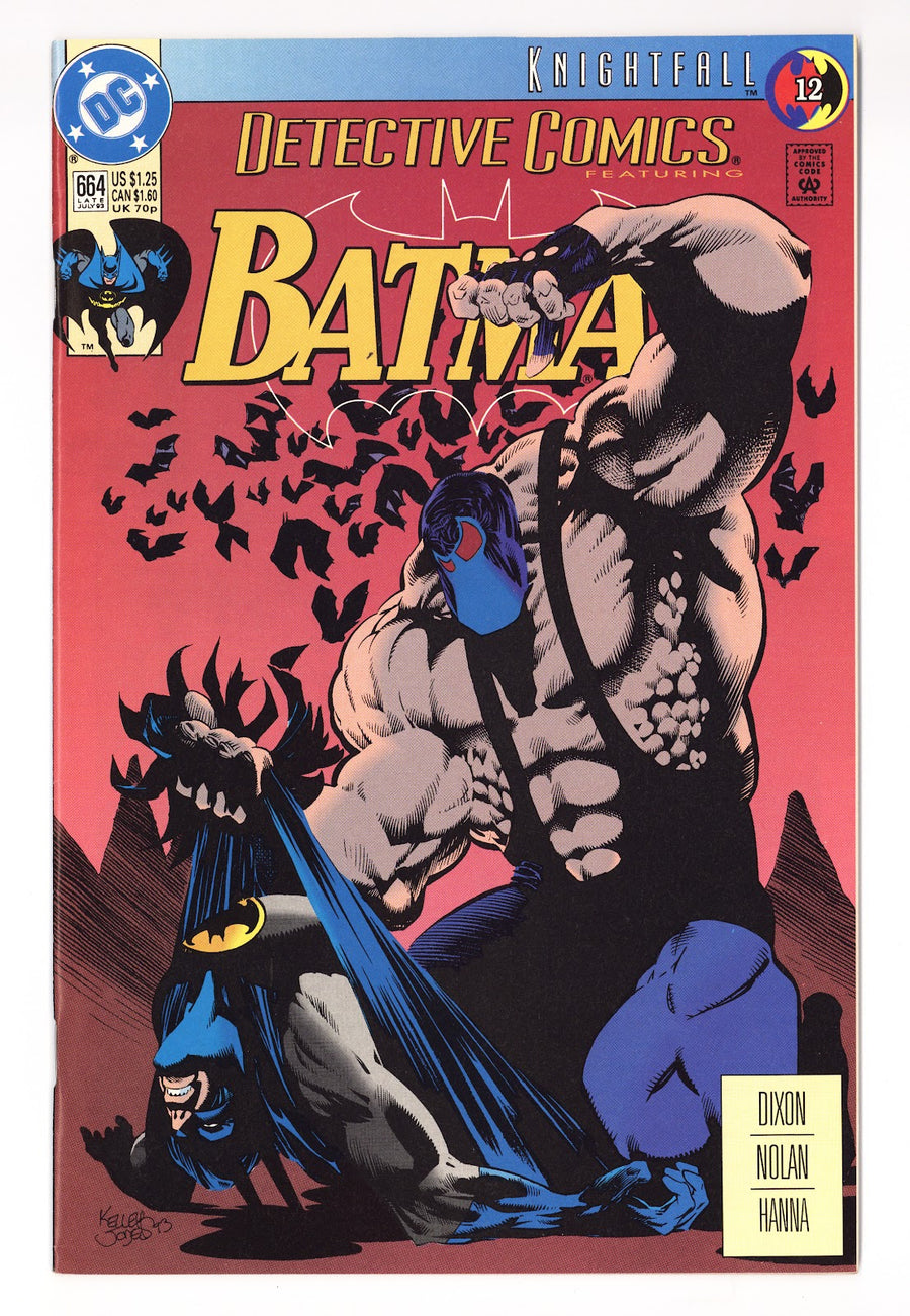 Detective Comics Vol 1 664  Mid Grade   (1993)