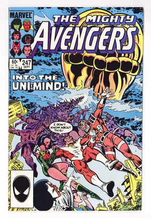 The Avengers Vol 1 247 High Grade (1984)