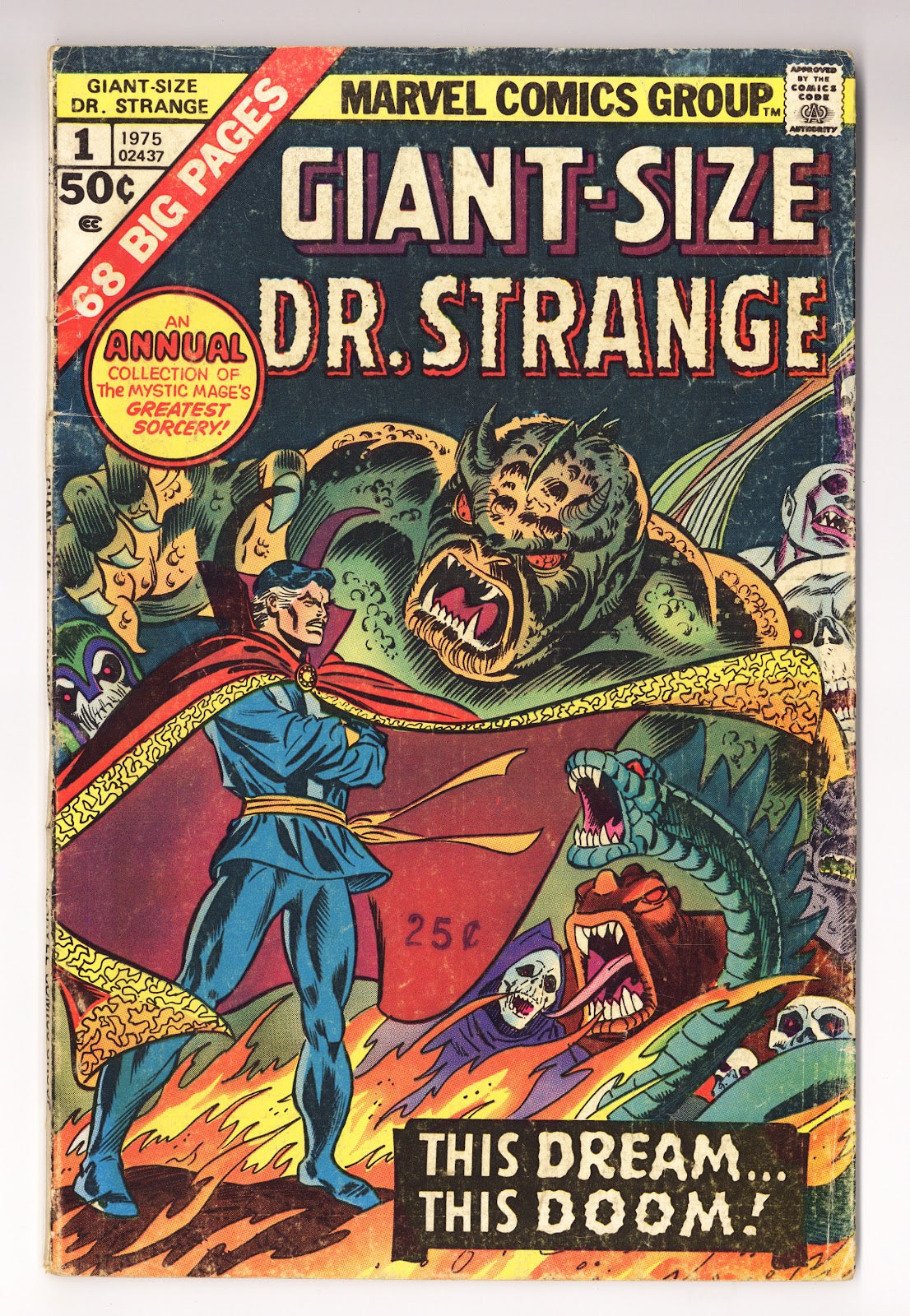 Giant-Size Doctor Strange Vol 1 1  GD/VG (3.0)   (1975)     