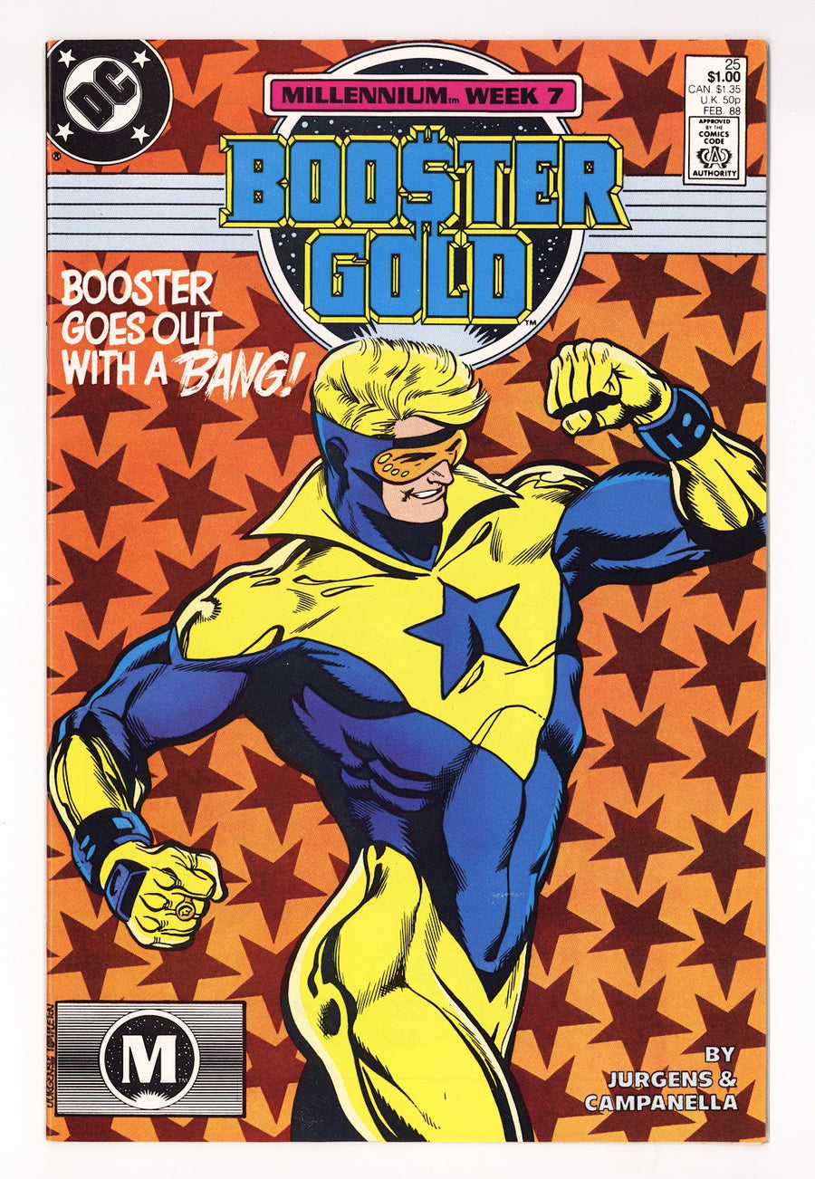 Booster Gold Vol 1 25  Mid Grade   (1988)     