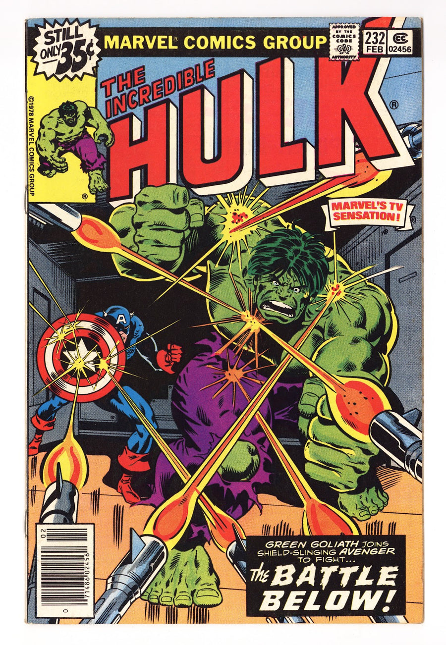 The Incredible Hulk Vol 1 232  Mid Grade   (1979)     