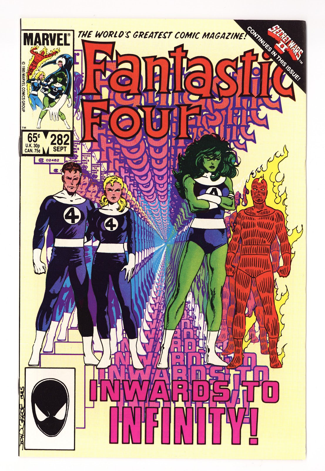Fantastic Four Vol 1 282 High Grade (1985) 