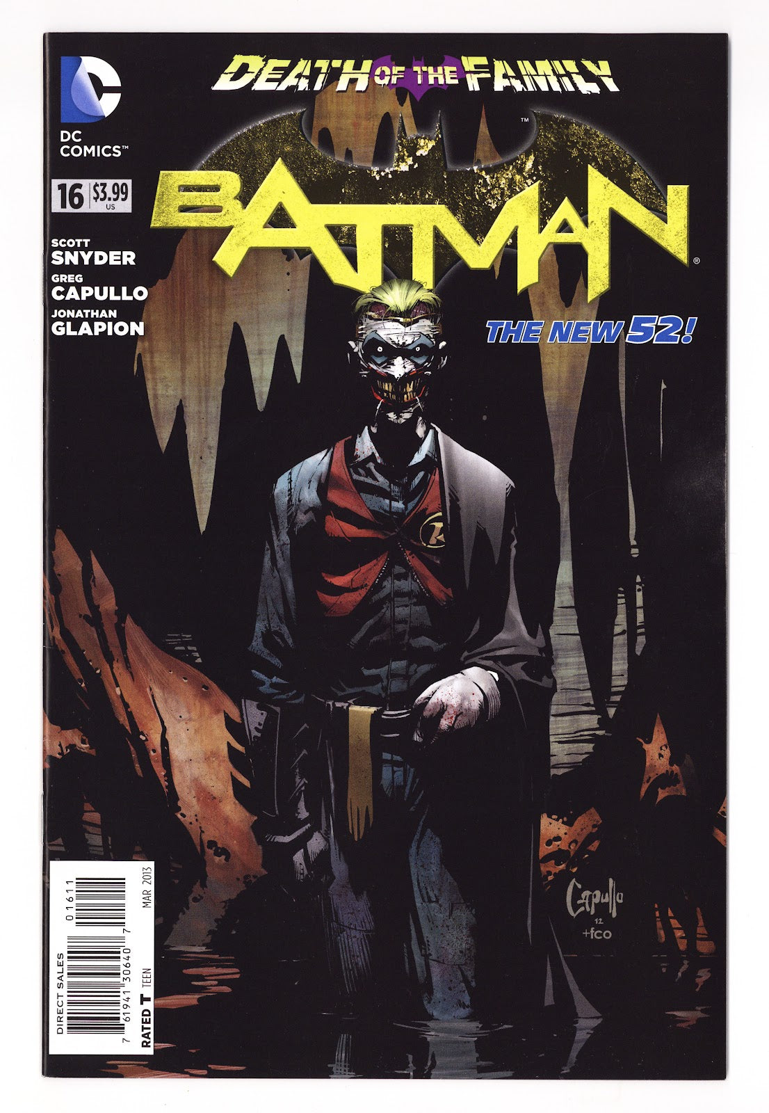 Batman Vol 2 16  High Grade   (2013)   Direct Sales  