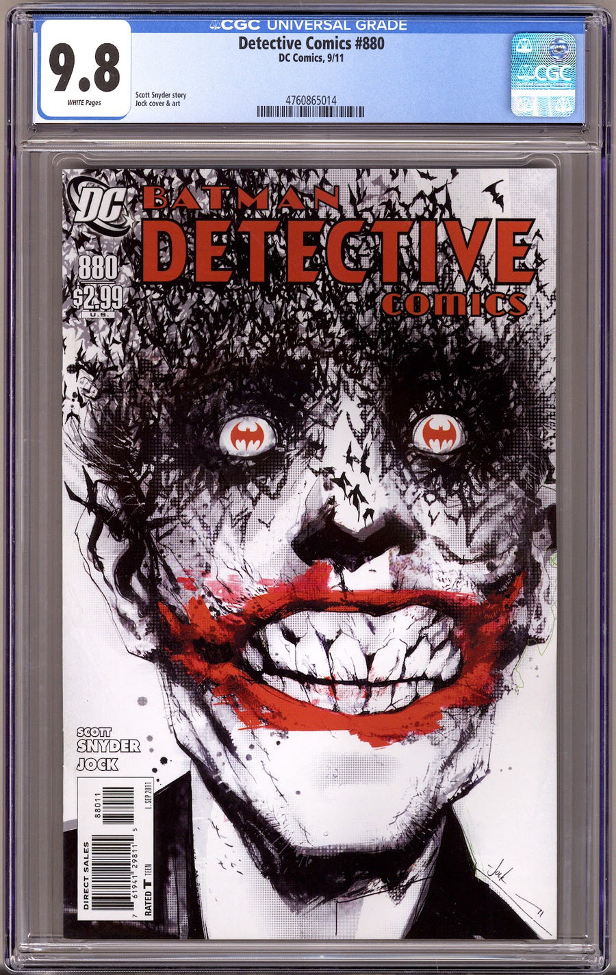 Detective Comics Vol 1 880 CGC 9.8 (NM/M)   (2011)