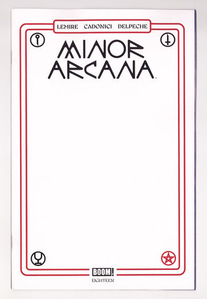 Minor Arcana 18 Sketch Blank Variant (2026)