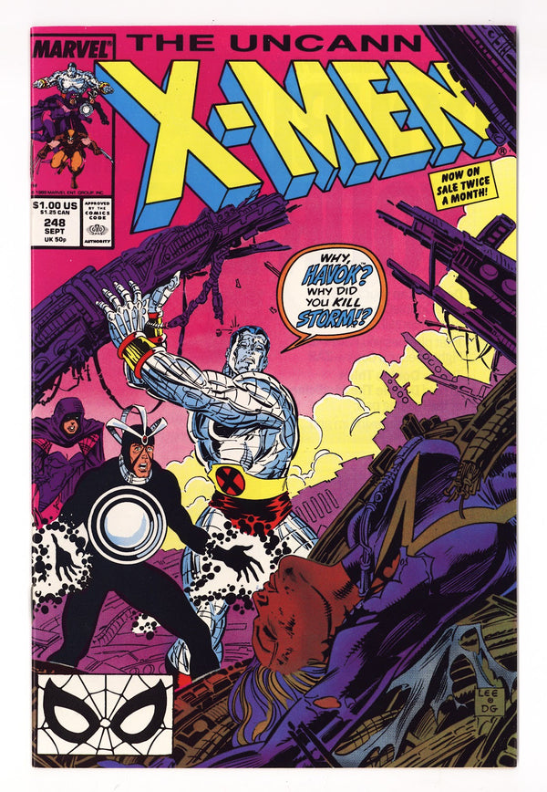The Uncanny X-Men Vol 1 248  NM- (9.2)   (1989)