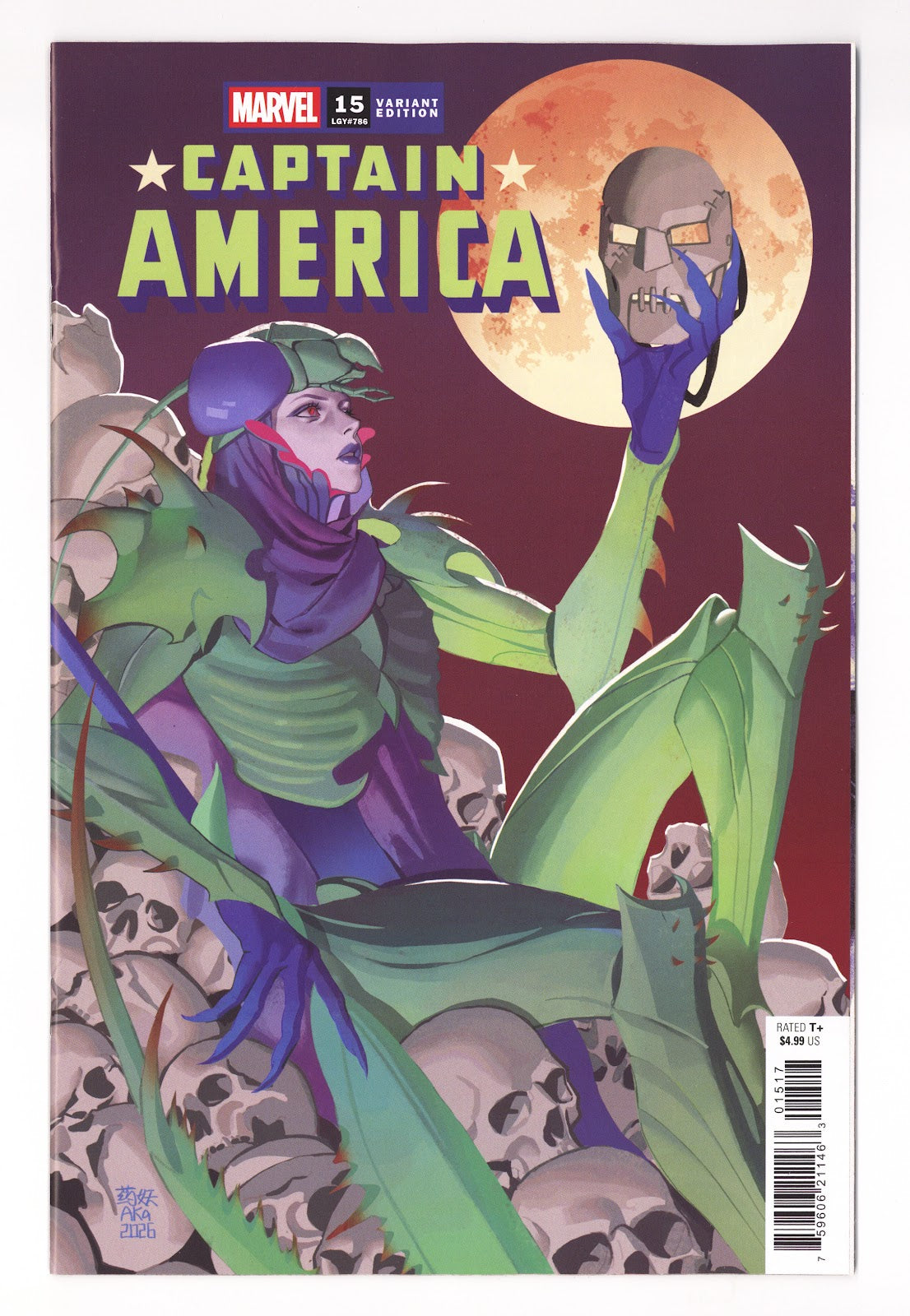 Captain America Vol 12 15 Incentive NM (9.4) NM (9.4) (2026)