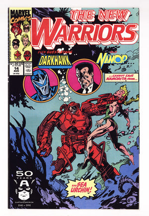 The New Warriors Vol 1 14 High Grade (1991) Direct