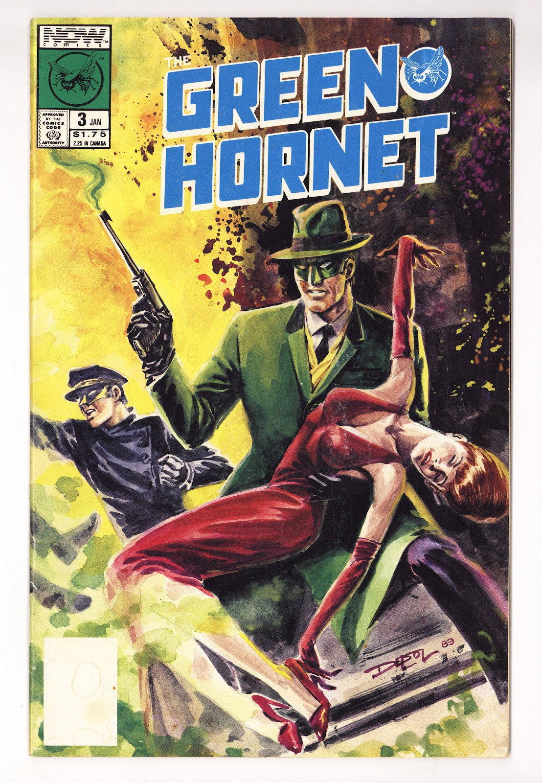 The Green Hornet Vol 1 3  Mid Grade   (1990)     