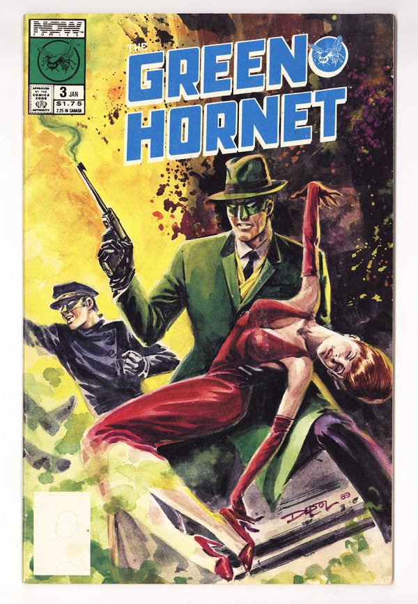 The Green Hornet Vol 1 3  Mid Grade   (1990)