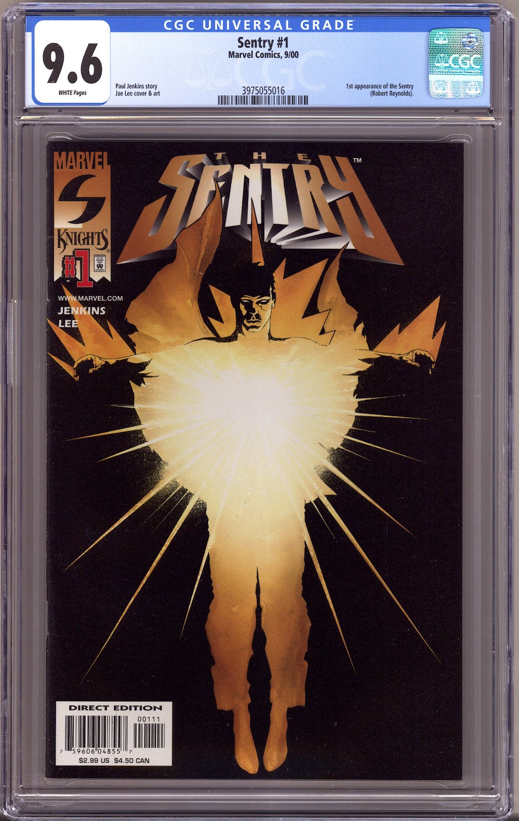 The Sentry Vol 1 1 CGC 9.6 (NM+) (2000) 