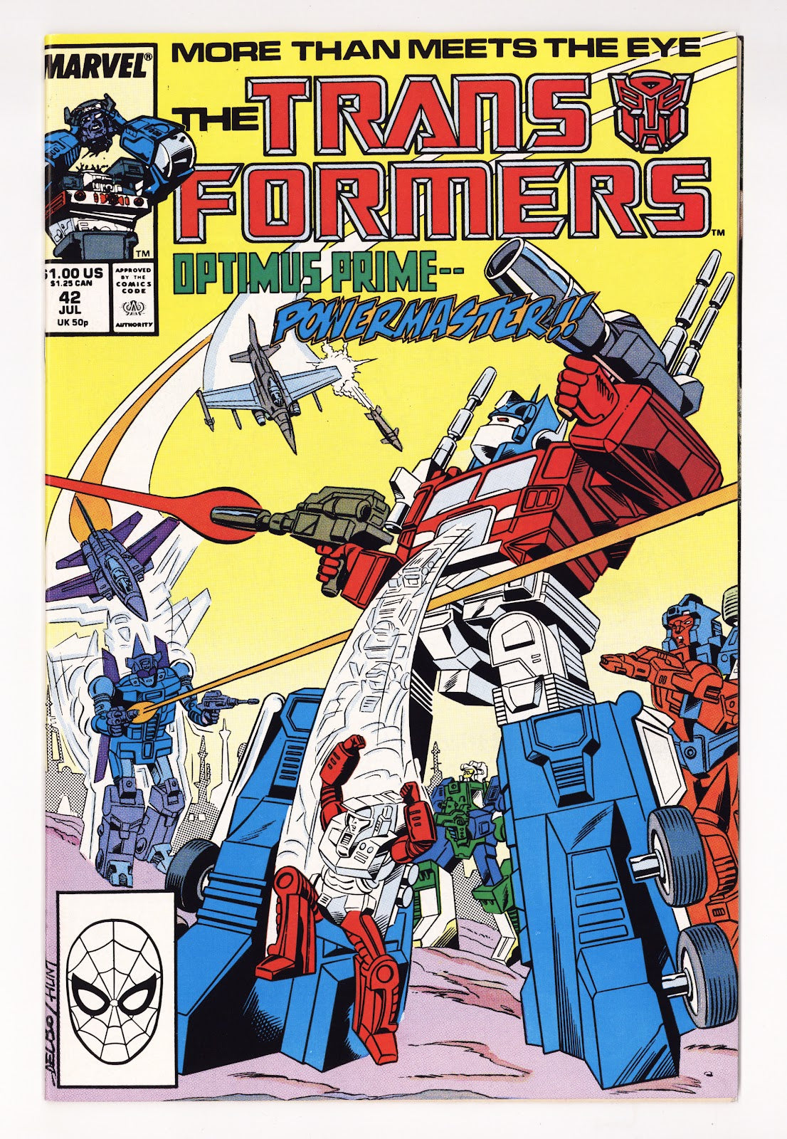 The Transformers Vol 1 42  NM- (9.2)   (1988)     