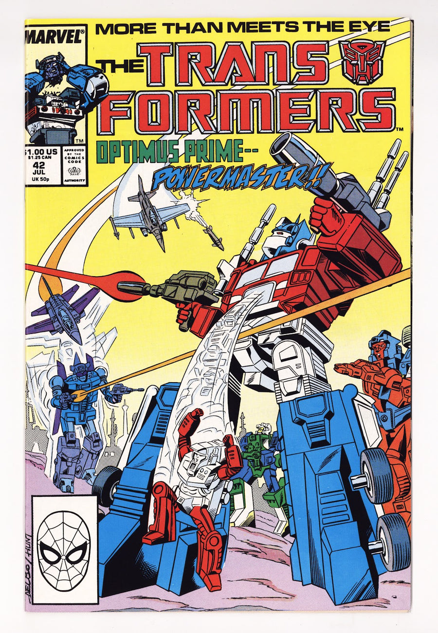 The Transformers Vol 1 42  NM- (9.2)   (1988)     