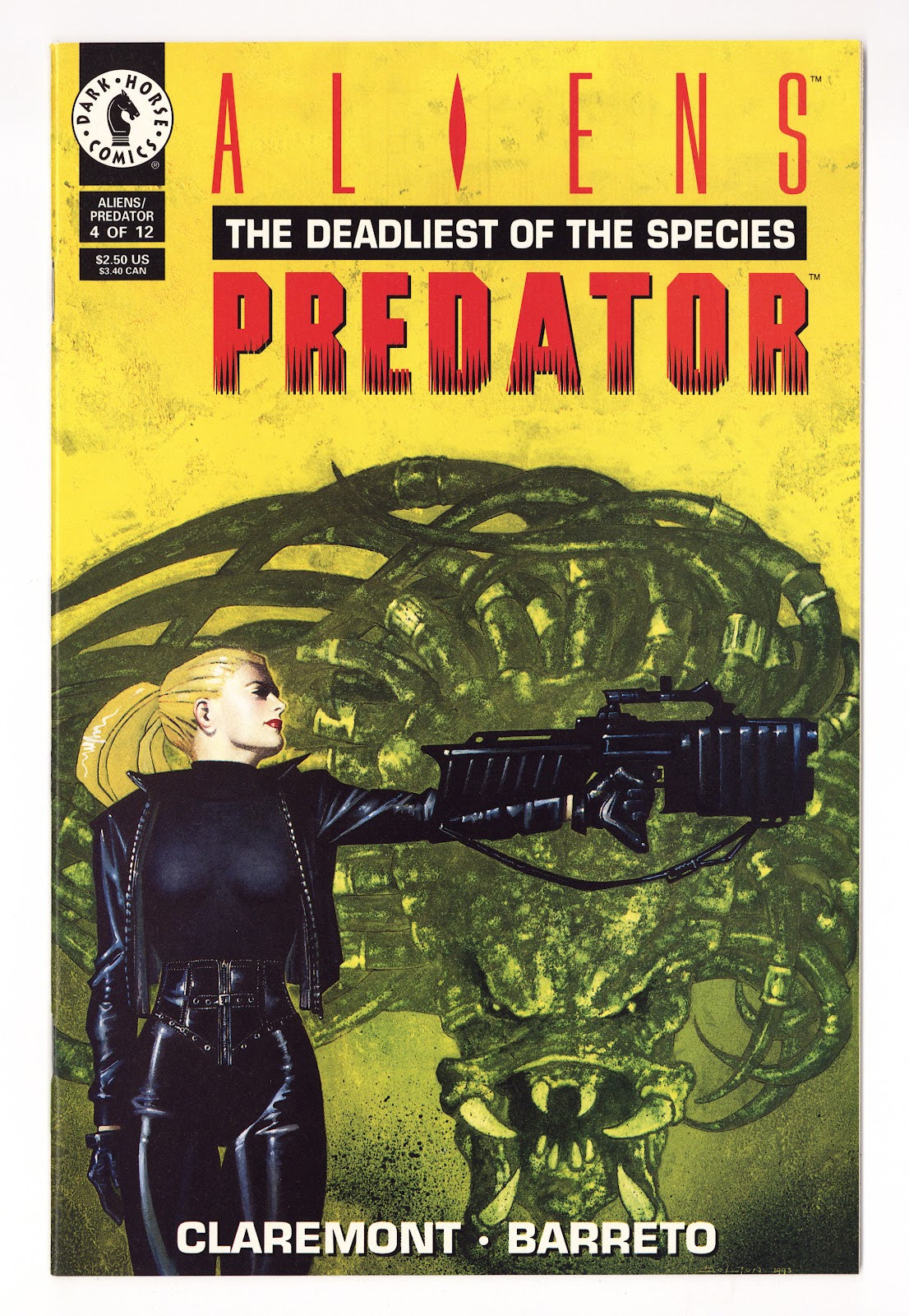 Aliens / Predator: The Deadliest of the Species 4 High Grade (1994) 