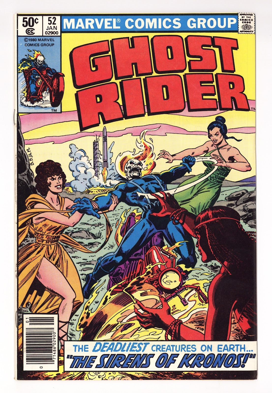 Ghost Rider Vol 1 52  Mid Grade   (1981)   Newsstand  
