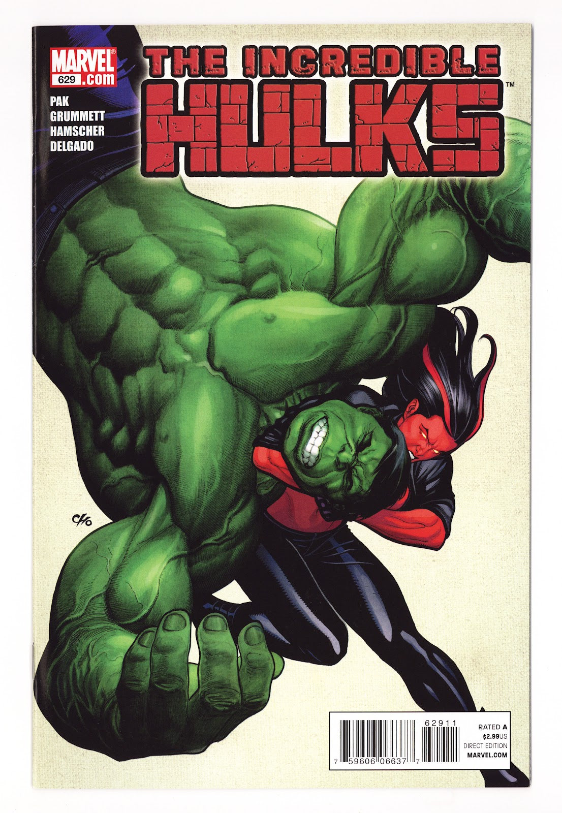 Incredible Hulks   629  High Grade   (2011)     