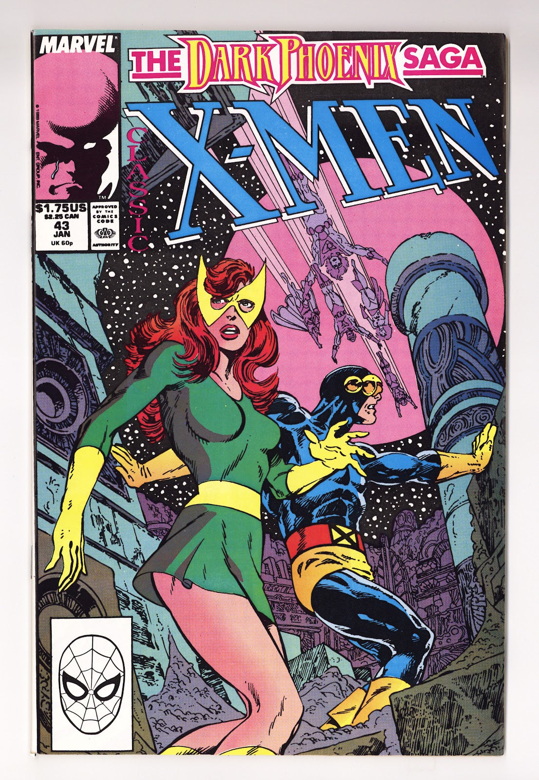 Classic X-Men 43 Mid Grade (1990) Direct 