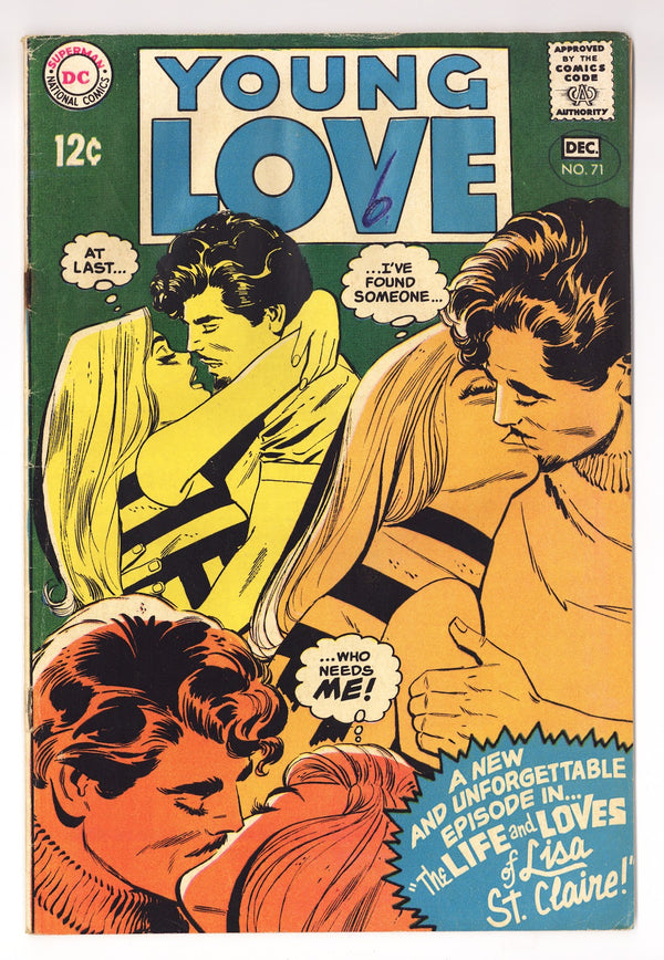 Young Love   71  GD/VG (3.0)   (1968)
