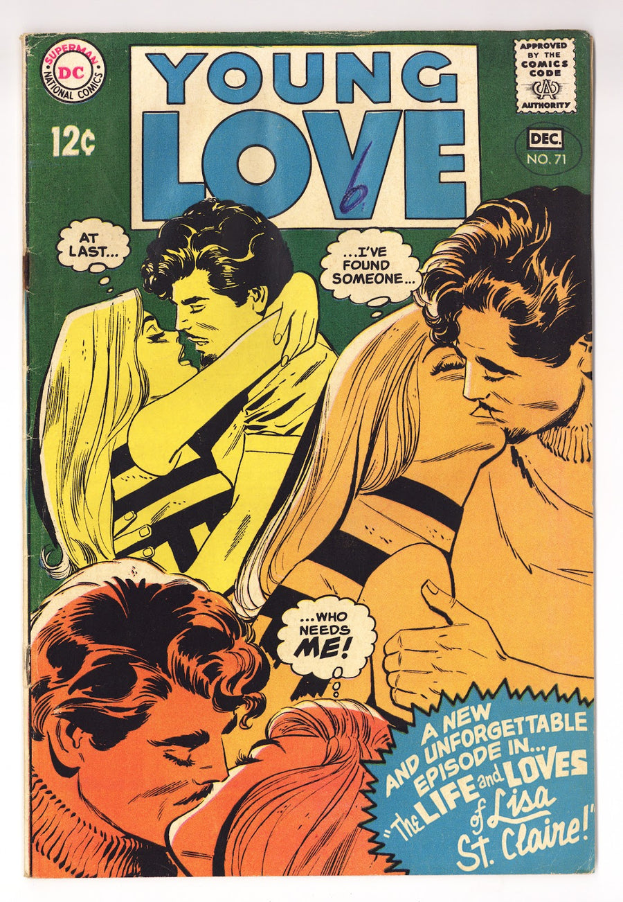 Young Love   71  GD/VG (3.0)   (1968)     