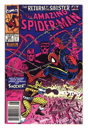 The Amazing Spider-Man Vol 1 335 Mid Grade (1990) Newsstand