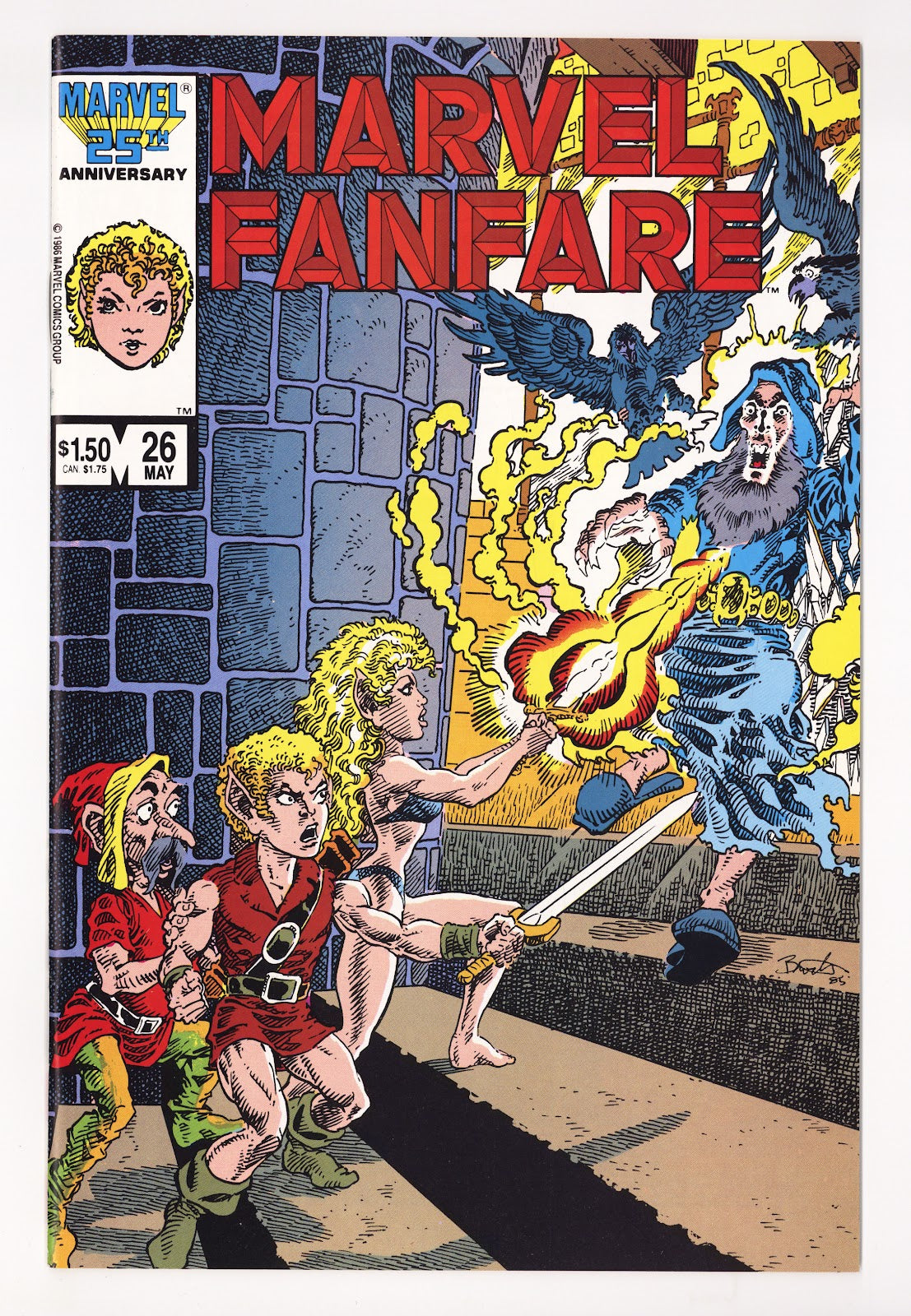 Marvel Fanfare Vol 1 26 High Grade (1986) 