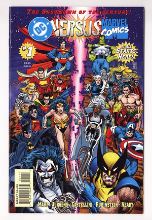 DC versus Marvel / Marvel versus DC   1  NM- (9.2)   (1996) Sales